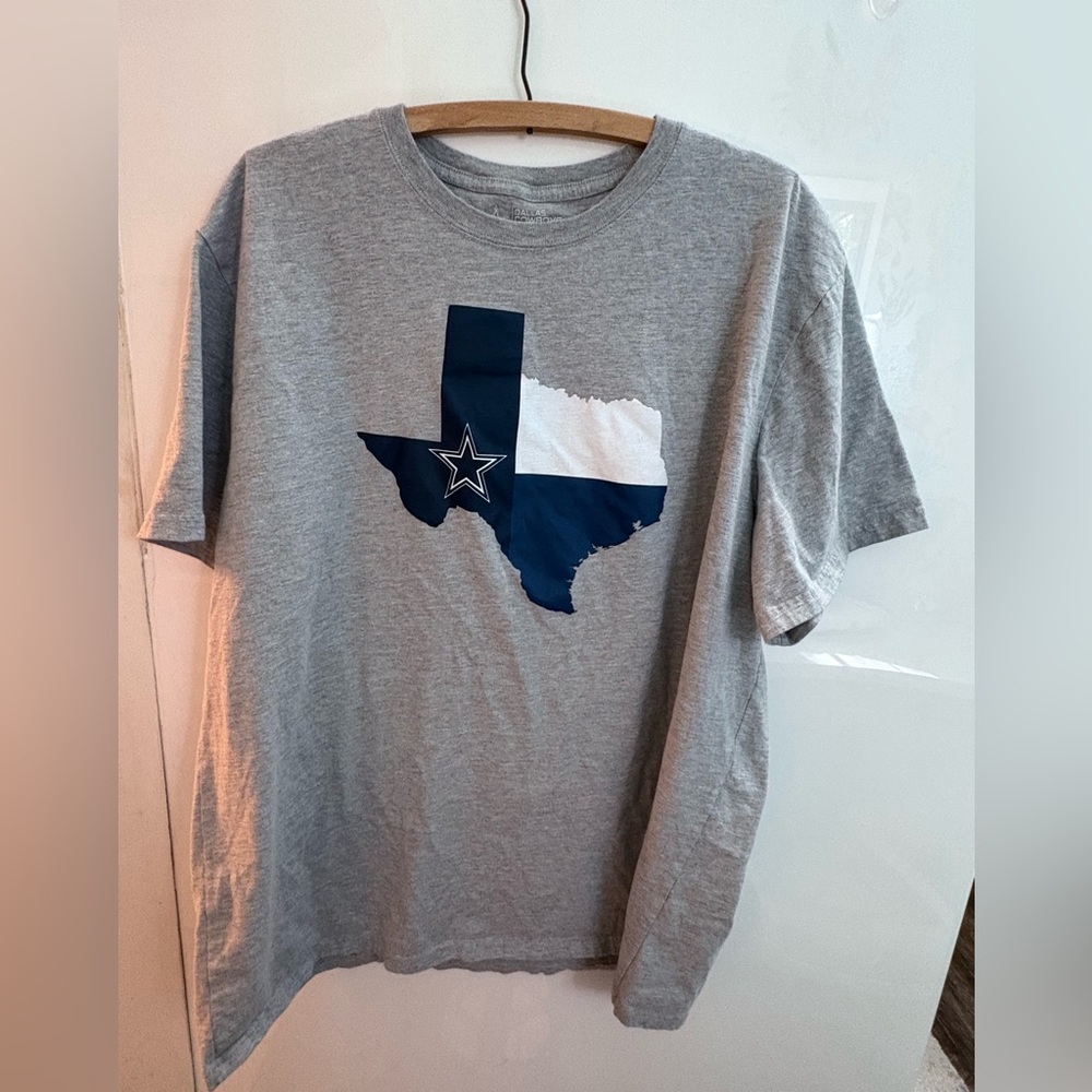 NFL Dallas Cowboys Gray T-Shirt #P179